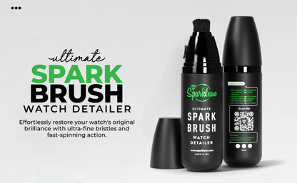 SparkBrush Soft-Bristle Gentle on All Metals, Jewelry, & Watches